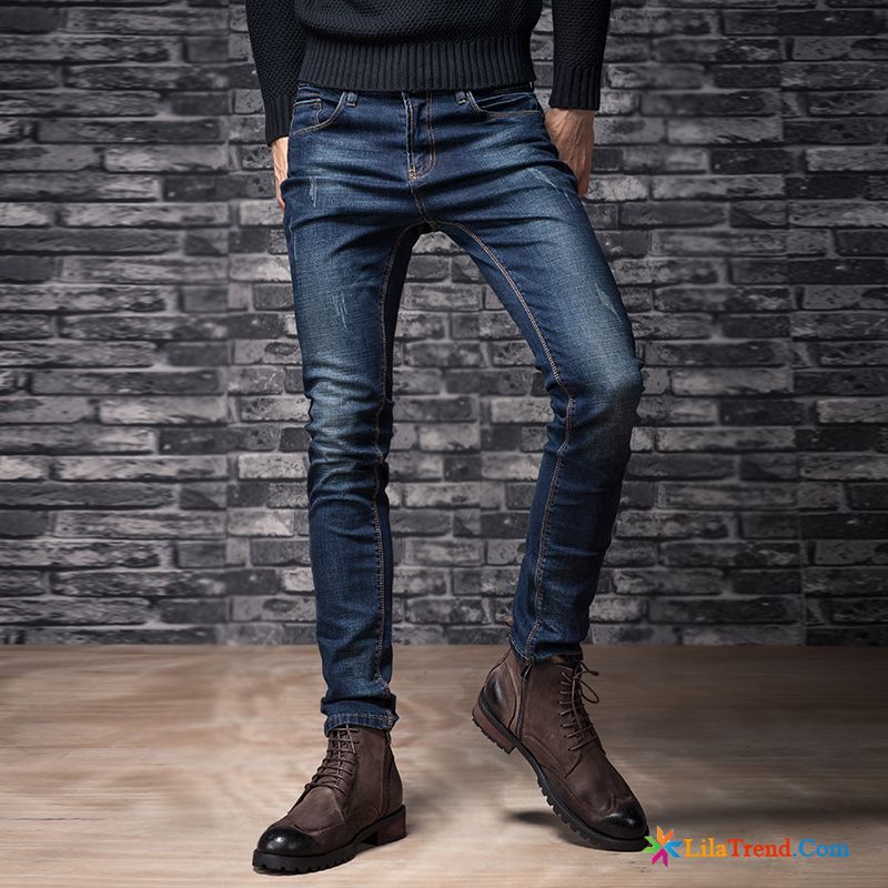 Herren Mode Jeans Schlank Lange Trend Sommer Jeans Kaufen