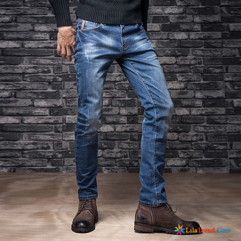 Herren Mode Jeans Schlank Lange Trend Sommer Jeans Kaufen