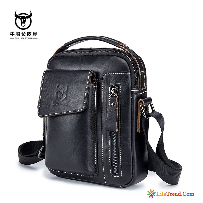 Männer Taschen Trend Rindsleder Sport Messenger-tasche Mobiltelefon Herren Verkaufen